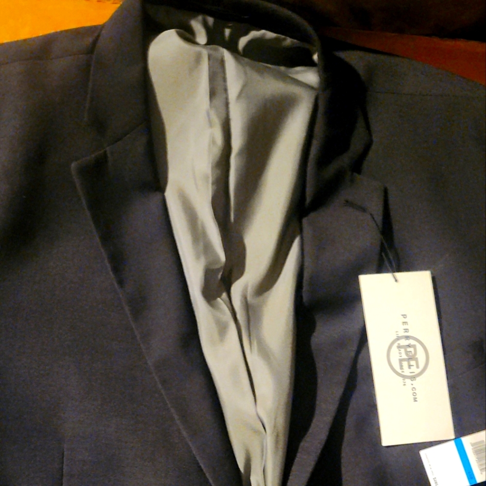 Perry Ellis Black  Sport Coat Classic Design